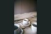 Miniature Porcelain cup and saucer, white Porcelino White 4