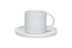 Miniature Porcelain cup and saucer, white Porcelino White 1