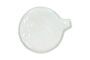 Miniature Porcelain spoon plate white Porcelino White Clipped