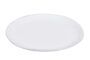 Miniature Porcelino White oval dessert plate Clipped