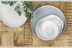 Miniature Porcelino White oval dessert plate 2