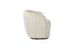 Miniature Porterville white bouclé fabric armchair 6