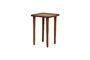 Miniature Powell dark wood side table Clipped