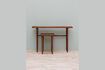 Miniature Powell dark wood side table 3