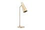 Miniature Precise gold brass table lamp Clipped