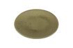 Miniature Presentation plate in Bosque khaki stoneware 9