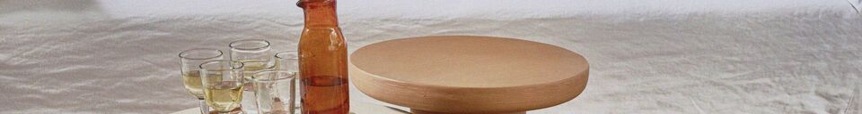 Material Details Pretoria brown plaster side table