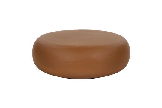 Pretoria brown plaster side table Clipped