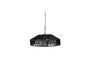 Miniature Prima black jute pendant light Clipped