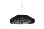 Miniature Prima large black jute suspension Clipped