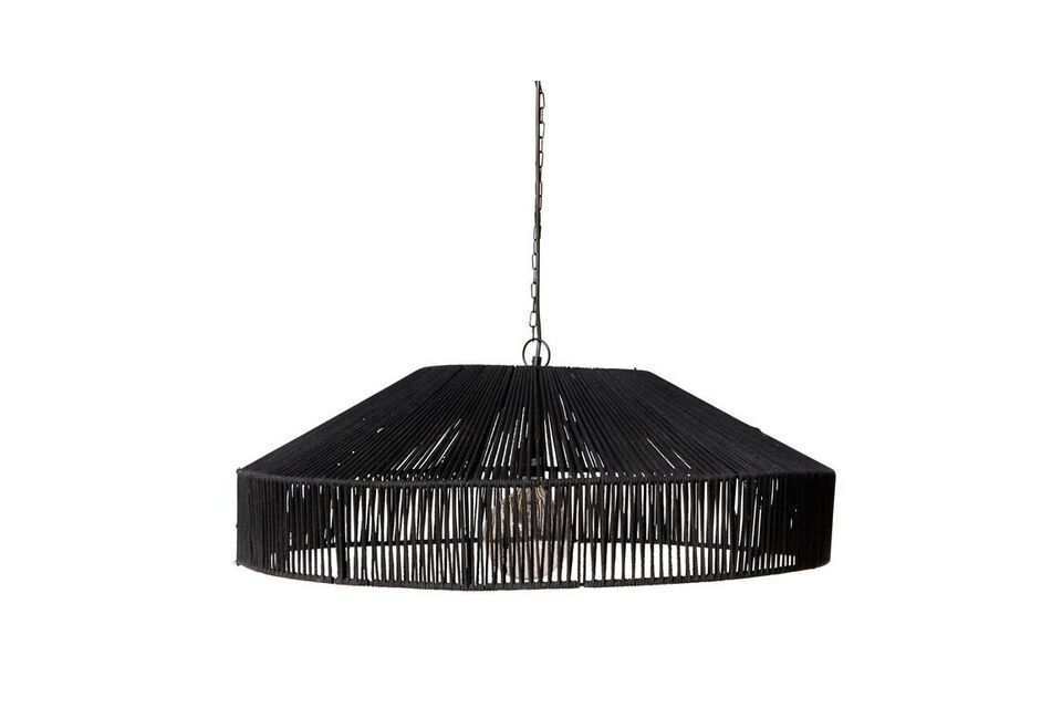 Prima large black jute suspension Chehoma