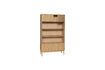 Miniature Prime light oak veneer shelf 4