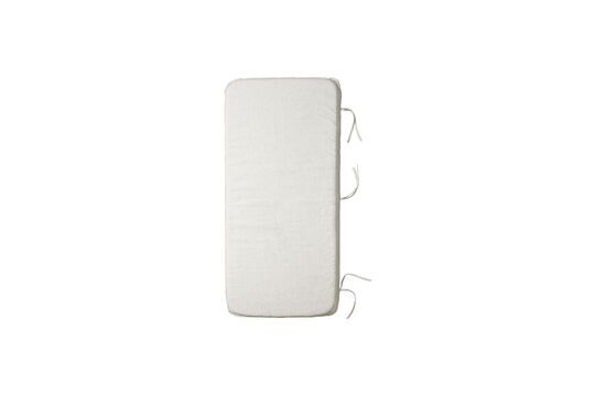 Puna off-white cotton cushion Clipped