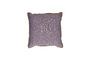 Miniature Purple cotton cushion Opposites Clipped