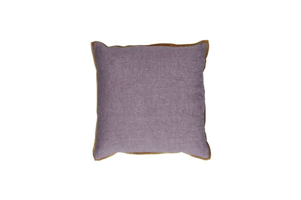 Purple cotton cushion Opposites Pomax