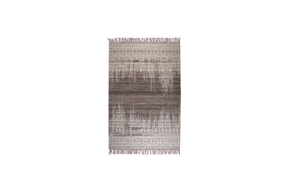 Purple wool rug 170x240 cm Liv White Label