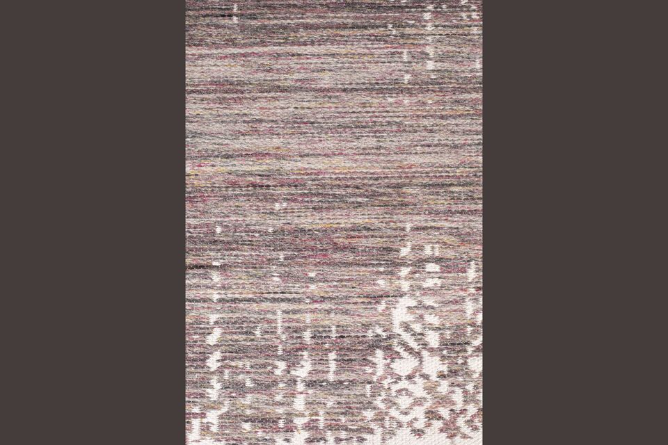 Purple wool rug 170x240 cm Liv - 2