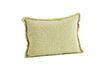 Miniature Quilt green cotton cushion cover 1