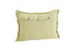 Miniature Quilt green cotton cushion cover 4