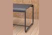 Miniature Raki grey metal dining table 5