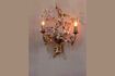 Miniature Rambouillet gilded metal wall lamp 1