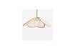 Miniature Rattan ceiling lamp Linen 1