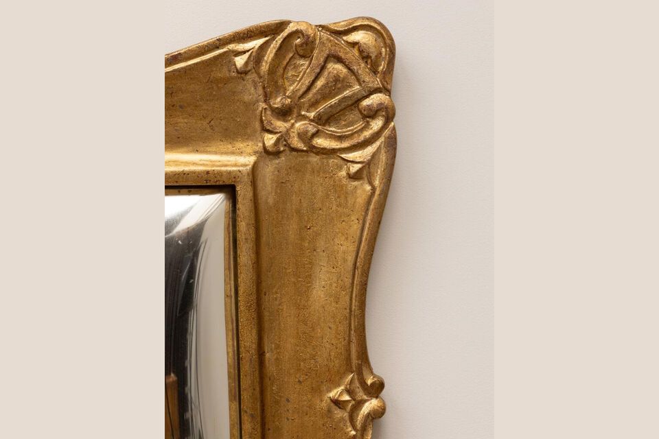 This mirror is not only a utilitarian object for your home