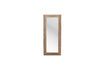 Miniature Rectangular light wood mirror 3