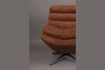 Miniature Red fabric armchair Vince 6