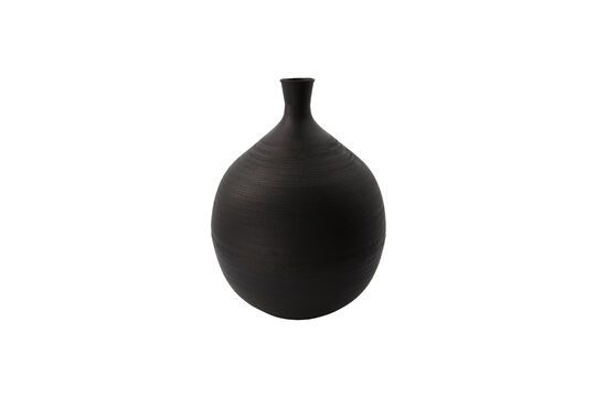 Reena large brown aluminum vase Clipped