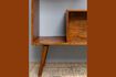 Miniature Reversible bookcase in dark wood Open 2