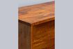 Miniature Reversible bookcase in dark wood Open 3