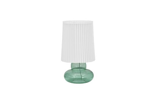 Ribe green glass table lamp Clipped