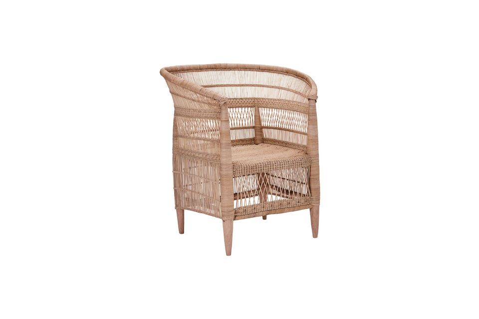 Rika light rattan armchair House Doctor