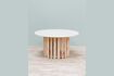 Miniature Rivage light wood coffee table 1