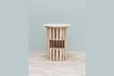 Miniature Rivage light wood side table 2