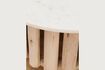 Miniature Rivage light wood side table 4