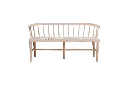 Rivershore light wood bench seat Clipped