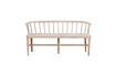 Miniature Rivershore light wood bench seat 5