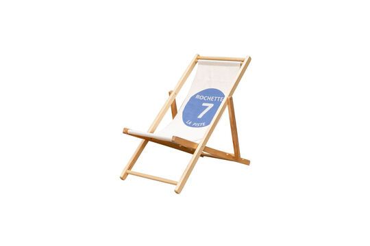 Rochette light wood garden chair