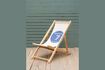 Miniature Rochette light wood garden chair 1