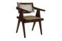 Miniature Rosalia dark wood armchair Clipped