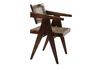 Miniature Rosalia dark wood armchair 11