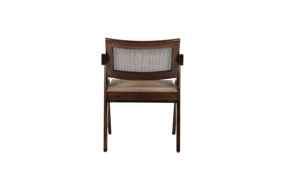 Rosalia dark wood armchair - 11