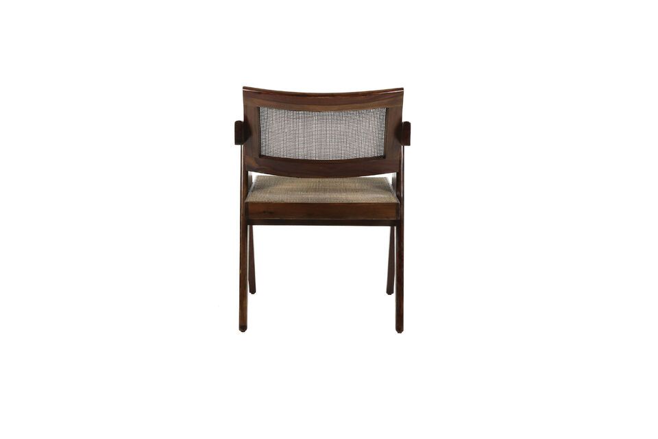 Rosalia dark wood armchair - 12