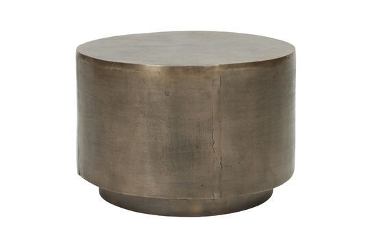 Rota small golden aluminum coffee table