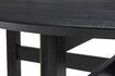 Miniature Round dining table in black ash wood Fjord 6