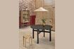 Miniature Round dining table in black ash wood Fjord 3