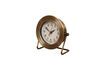 Miniature Round gold metal clock 5