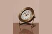 Miniature Round gold metal clock 3